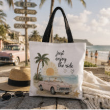Genieße einfach die Fahrt Strand-Tasche
