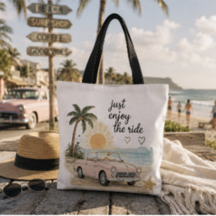 Genieße einfach die Fahrt Strand-Tasche