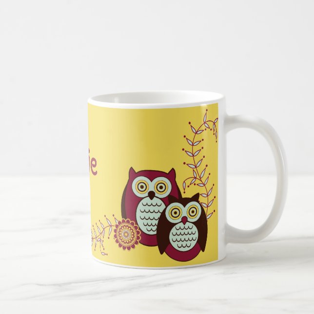 Genießen der Sonnenschein-Namen-Tasse Tasse (Rechts)