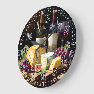 Genießen Große Wanduhr