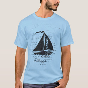 Genießen Sie das Kleine Dinge Poster T-Shirt