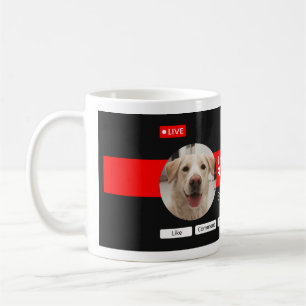 Genießen Sie das Leben mit den Haustieren, die Sie Kaffeetasse