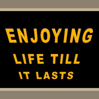 Genießen Sie das Leben Napkins Serviette