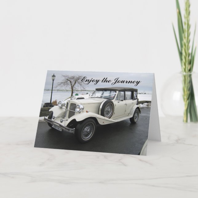 Genießen Sie das Reiseauto Karte (Vorderseite)