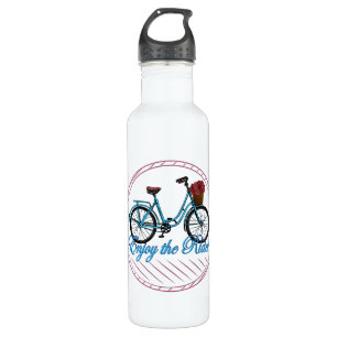 Genießen Sie das Ride Blue Bicycle Edelstahlflasche