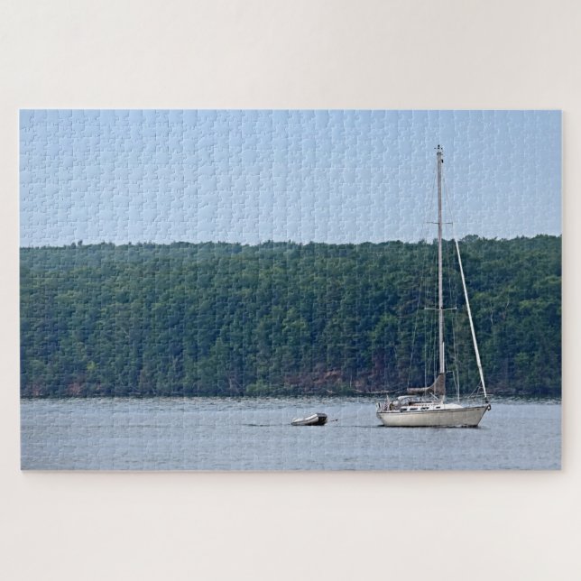 Genießen Sie das Segelleben - 20x30 - 1014 Stk. Puzzle (Horizontal)