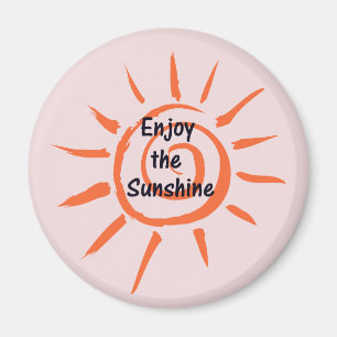 Genießen Sie das Sonnenscheinmagazin Magnet