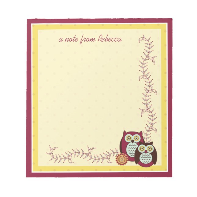 Genießen Sie das Sunshine Notepad Notizblock (Vorderseite)