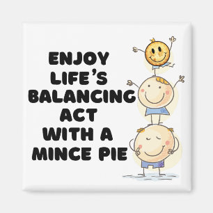 Genießen Sie den Balancing Act des Lebens mit eine Magnet