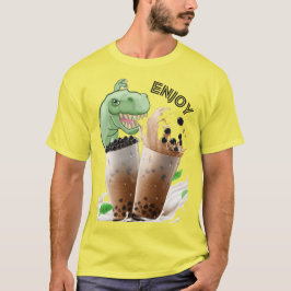Genießen Sie den Buba-Tee-Dinosaurier T-Shirt