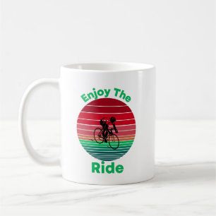 Genießen Sie den Kaffee des Inspiration-Fahrradkur Kaffeetasse