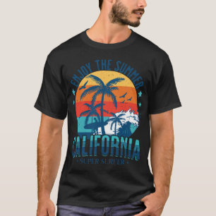 genießen Sie den Sommer California Surfer T-Shirt
