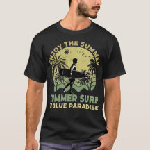 Genießen Sie den Sommer Strandpalmenbaum Vintage C