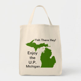Genießen Sie den U. P. Michigan mit Da Yoopers Tragetasche