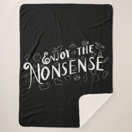 Genießen Sie den Unsinn Sherpadecke