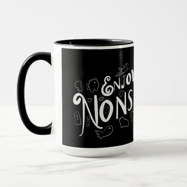 Genießen Sie den Unsinn Tasse (Links)