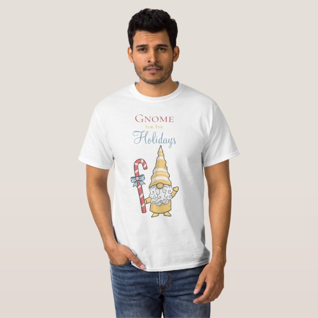 Genießen Sie den Weihnachtsfest im T - Shirt (Vorne ganz)