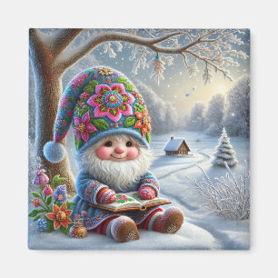 Genießen Sie den Winter in einer gemütlichen Winte Magnet