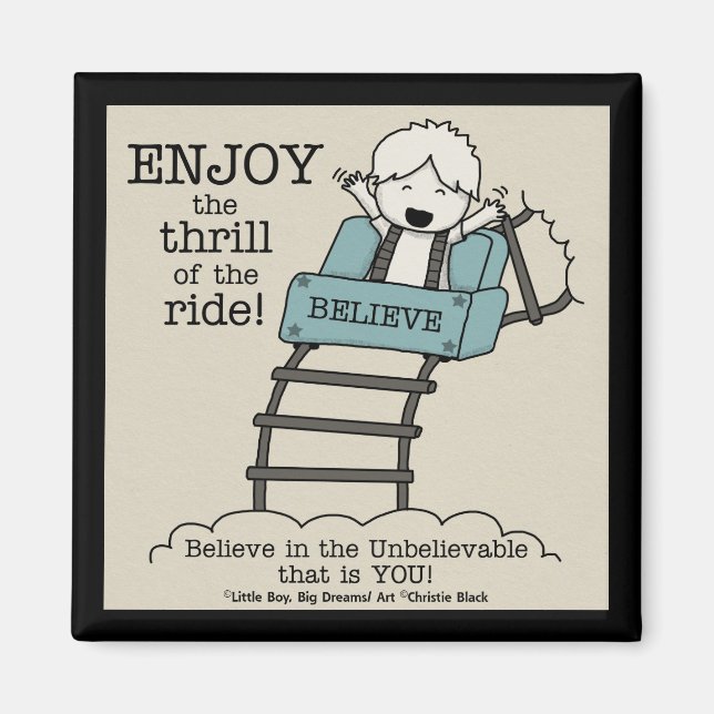 Genießen Sie die Fahrt Magnet (Vorne)