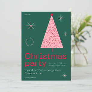 Genießen Sie die gesamte Weihnachtsmagie Einladung