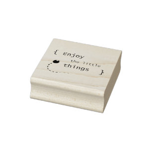 Genießen Sie die kleinen Dinge 2 Gummistempel