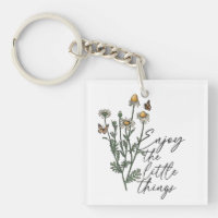 Genießen Sie die Kleinigkeiten Wildblume Daisy