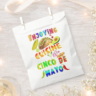 Genießen Sie die Küche im Cinco de Mayo Geschenktütchen