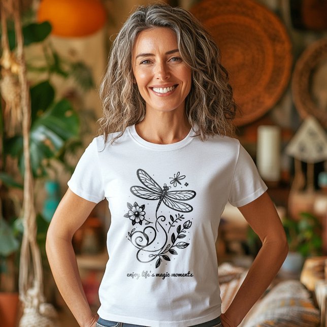 Genießen Sie die magischen Momente des Lebens T-Shirt (Von Creator hochgeladen)