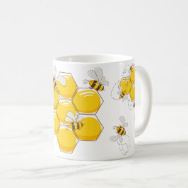 Genießen Sie die Natur mit unserer Bienen-Tasse Kaffeetasse