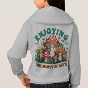 genießen Sie die Schönheit des Lebens Mädchen hood Hoodie