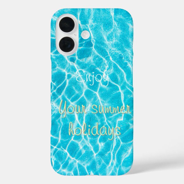 Genießen Sie die Sommerferien Case-Mate iPhone Hülle (Rückseite)