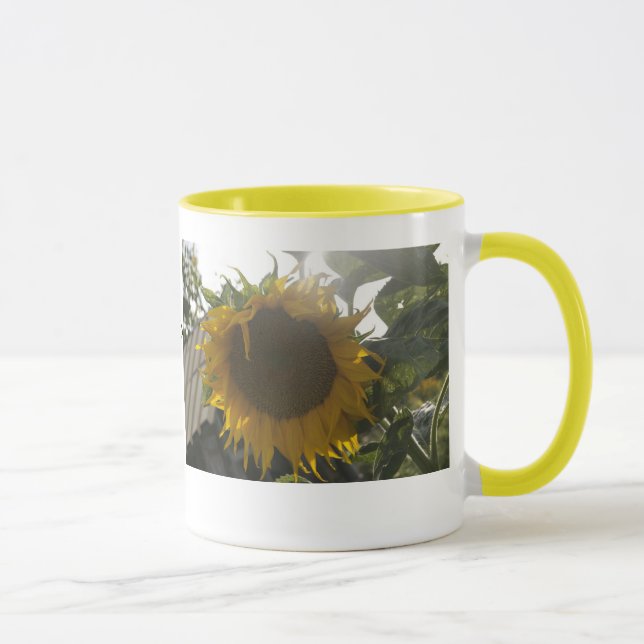 Genießen Sie die SONNE (Blume)… - > Tasse (Rechts)