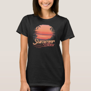 Genießen Sie die Sweet Summer Time Beach Vibes T-Shirt