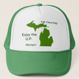 Genießen Sie die U.P. Michigan mit Da Yoopers Truckerkappe