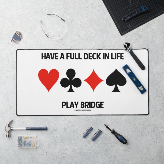 Genießen Sie die volle Deck-in-Life-Play-Brille 4  Schreibtischunterlage (Arbeitsplatz)