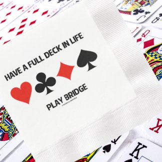 Genießen Sie die volle Deck-in-Life-Play-Brille 4 Serviette
