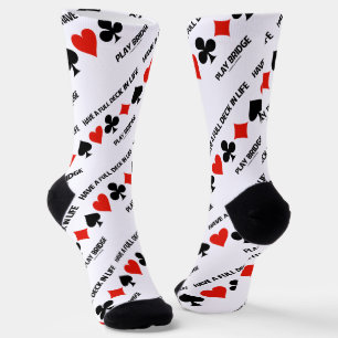 Genießen Sie die volle Deck-in-Life-Play-Brille 4 Socken