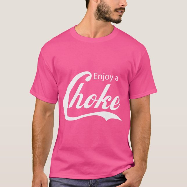 Genießen Sie einen Choke Funny Jiu Jitsu Mixed Mar T-Shirt (Vorderseite)