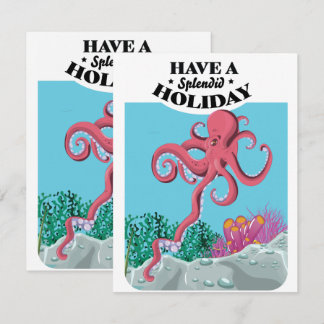 Genießen Sie einen herrlichen Tintenfisch