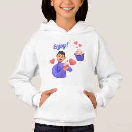 genießen Sie einen Kuchen Hoodie