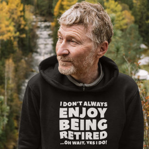 Genießen Sie es, erschöpft zu sein Hoodie