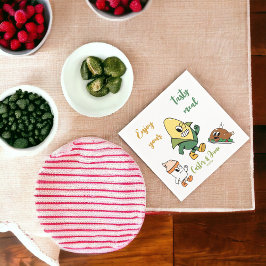 Genießen Sie Ihr köstliches Essen Serviette