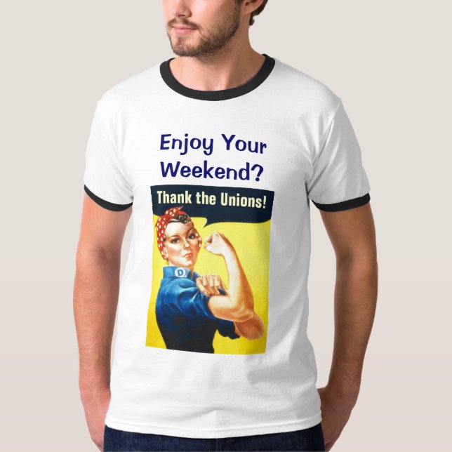 Genießen Sie Ihr Wochenende? T - Shirt (Vorderseite)