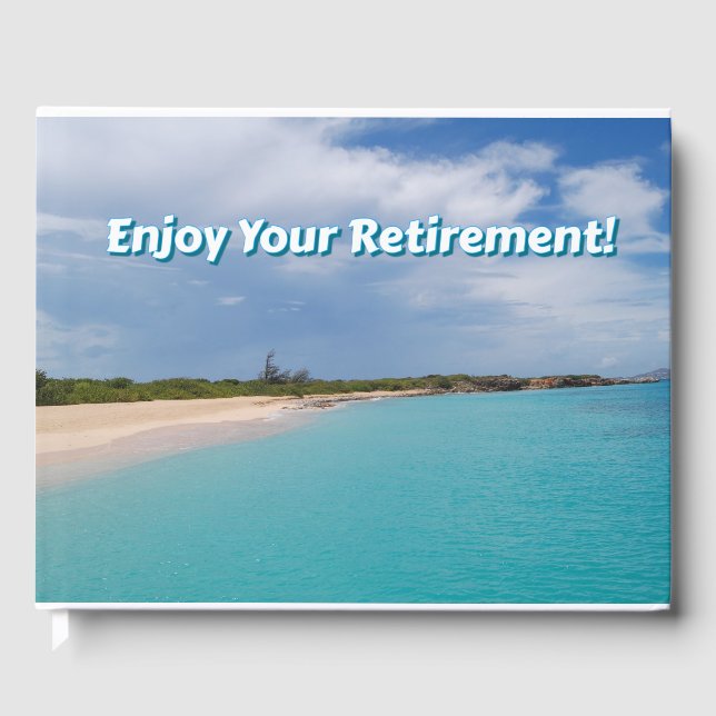 Genießen Sie Ihre Rente Gästebuch (Vorderseite)