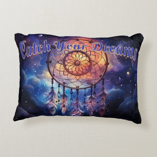 Genießen Sie Ihre Träume gebürstet Akzent Kissen g (Rückseite)