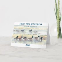 Genießen Sie Ihre Vogelbeobachtung Gänsekarte für