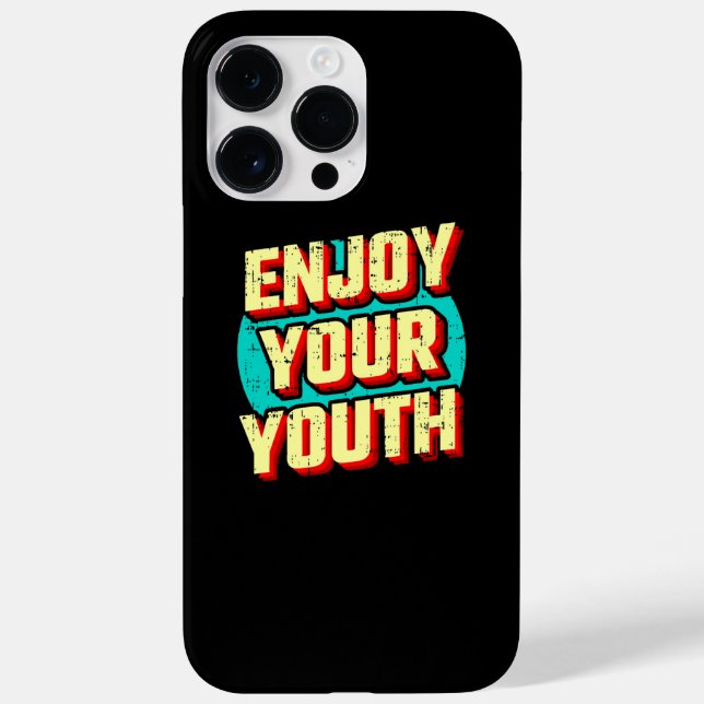 Genießen Sie Ihren Jugendklassiker Case-Mate iPhone Hülle (Rückseite)