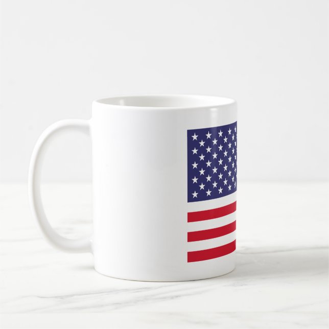 Genießen Sie Ihren Kaffee mit dieser amerikanische Kaffeetasse (Links)