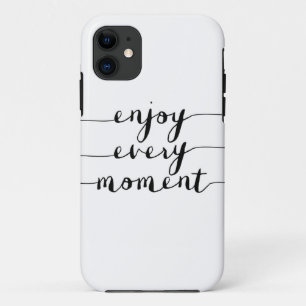 genießen Sie jeden Momentzitat-Telefonkasten Case-Mate iPhone Hülle