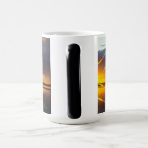Genießen Sie jeden Sonnenuntergang Morphing-Tasse Verwandlungstasse
